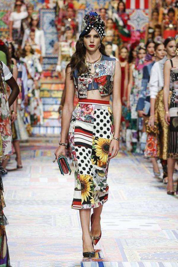 Fotos: Dolce&amp;Gabbana y su patchwork de azulejos sicilianos