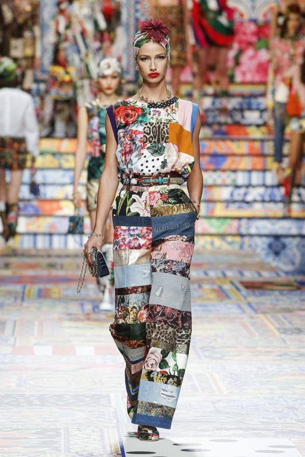 Fotos: Dolce&amp;Gabbana y su patchwork de azulejos sicilianos