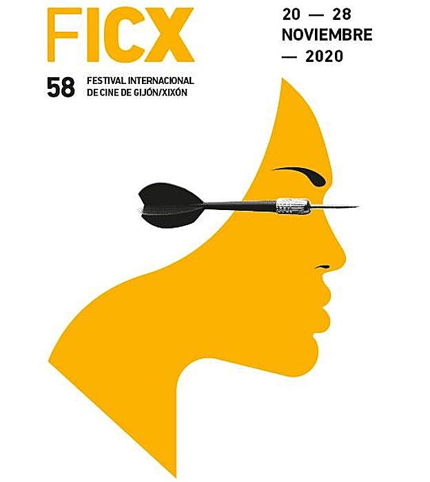 El cartel de la 58 edición del FICX 