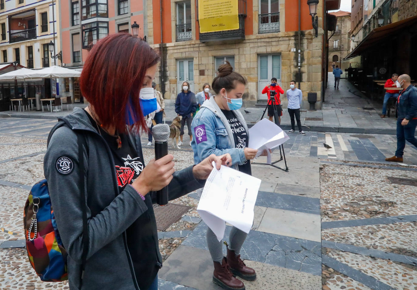 La manifestación critica «un sistema prostitucional que diariamente explota a miles de mujeres y niñas en España»