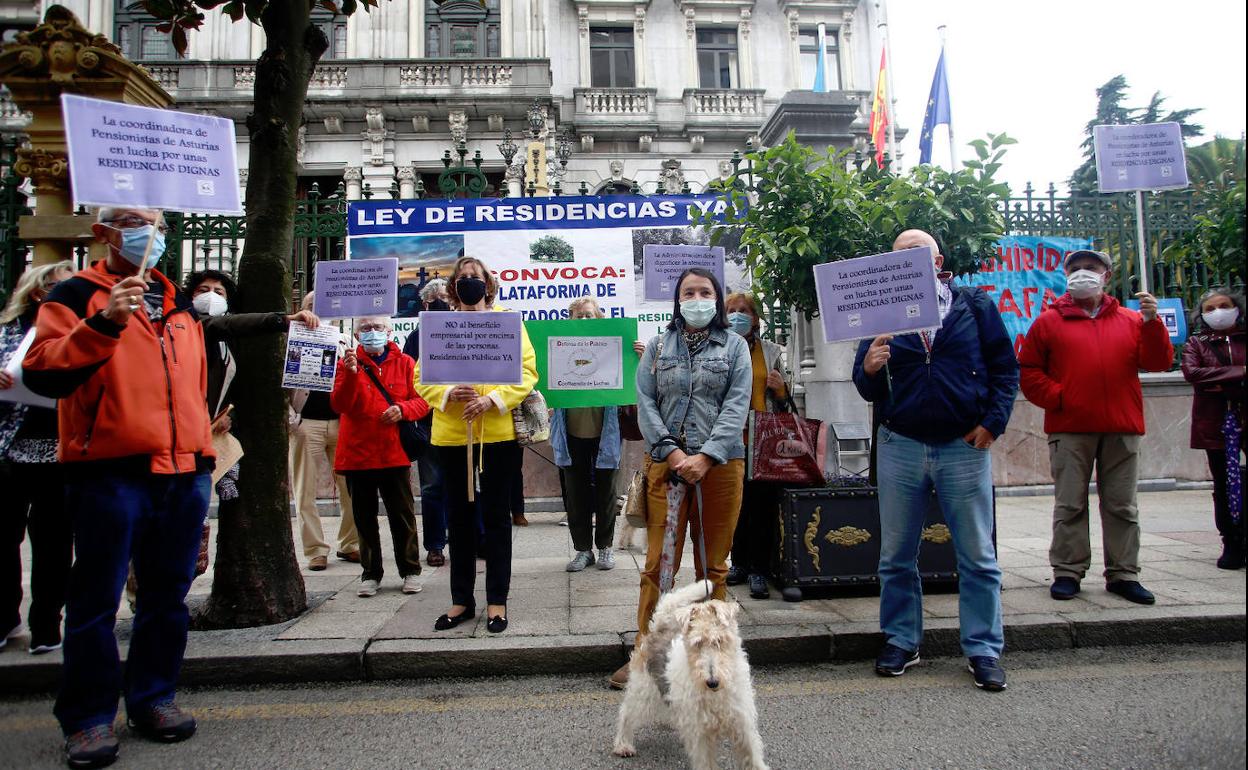 Protsta de la Plataforma de Afectados por el ERA