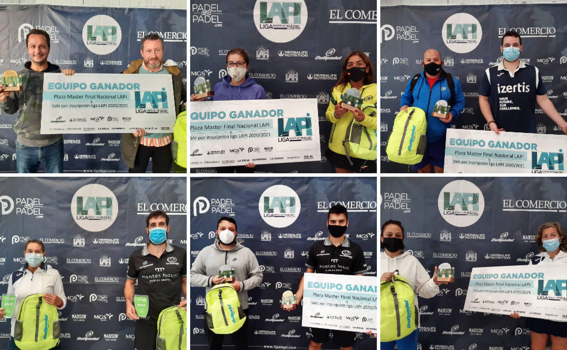 Ganadores de la Liga LAPI Trofeo EL COMERCIO.