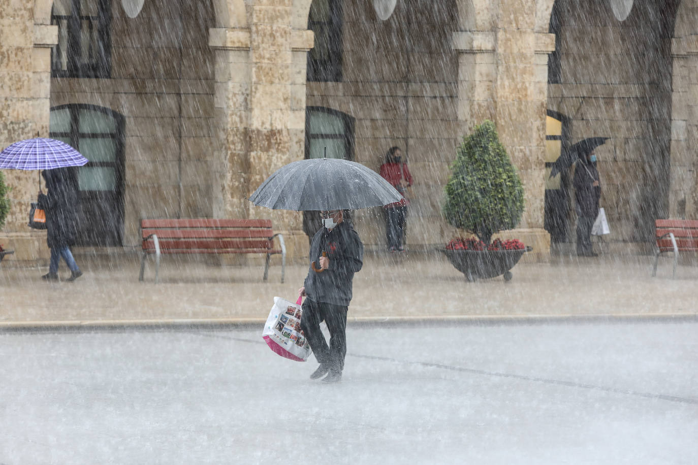 Asturias, en aviso por lluvia, viento y oleaje