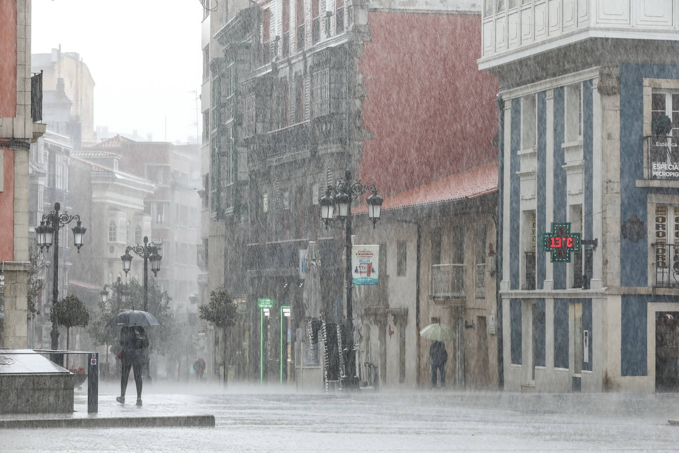Asturias, en aviso por lluvia, viento y oleaje