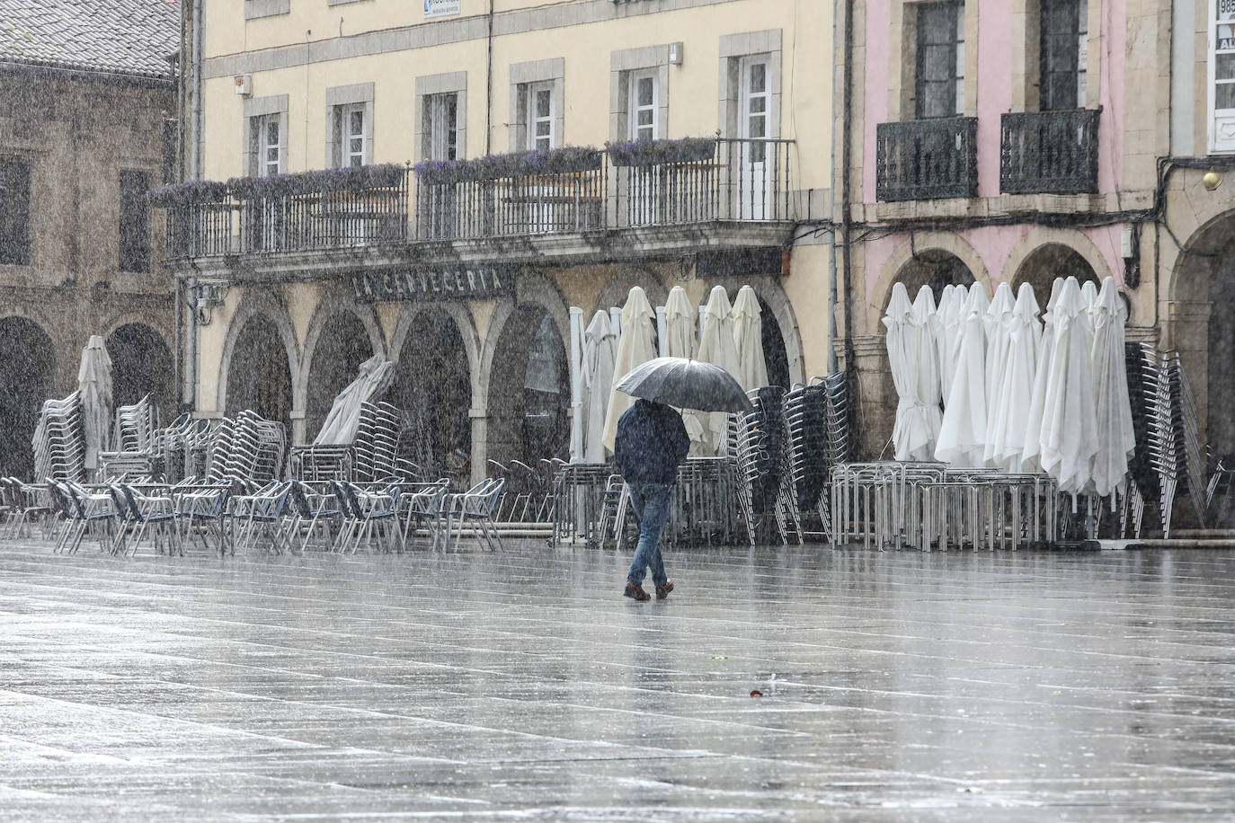 Asturias, en aviso por lluvia, viento y oleaje