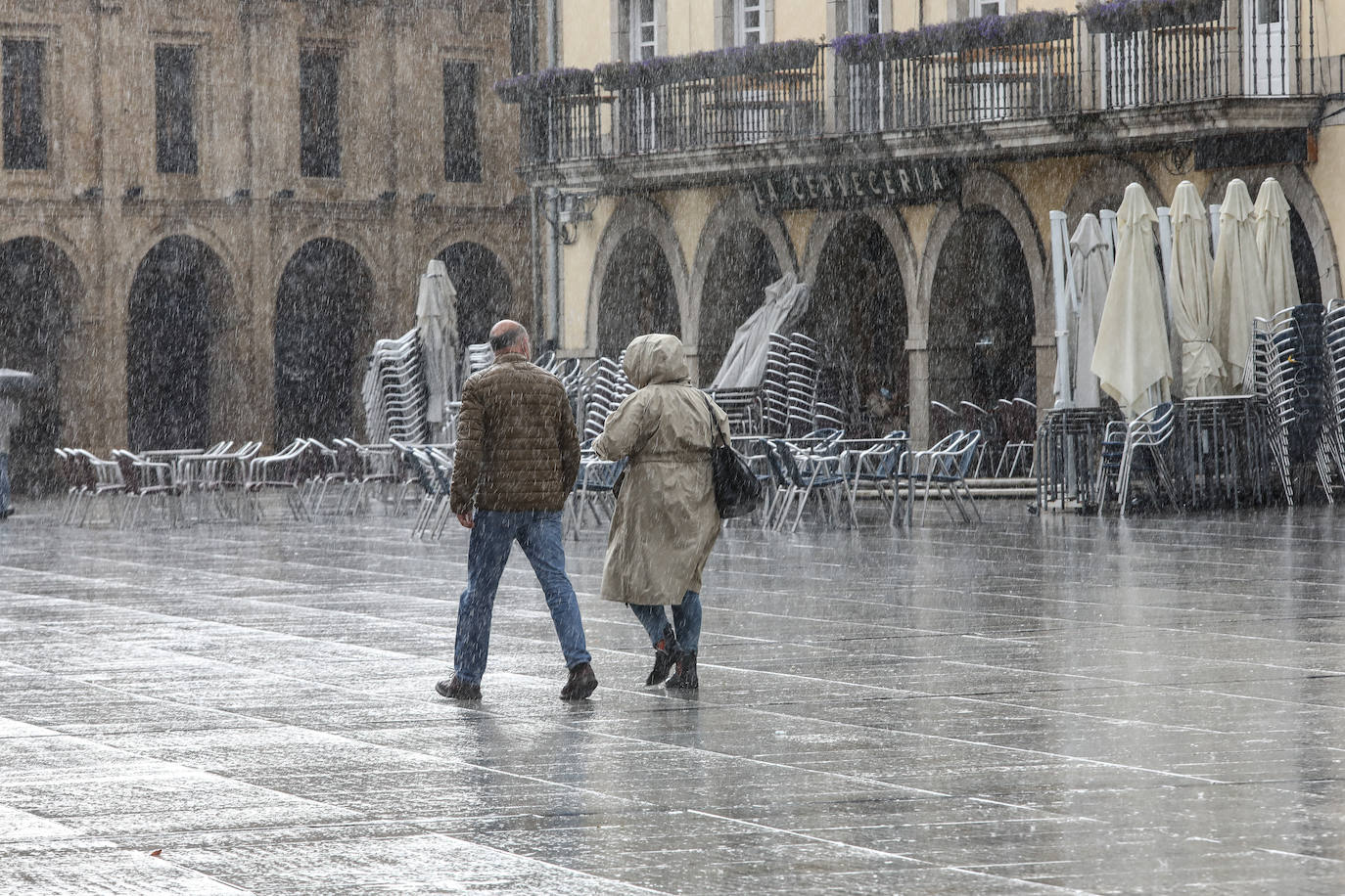 Asturias, en aviso por lluvia, viento y oleaje