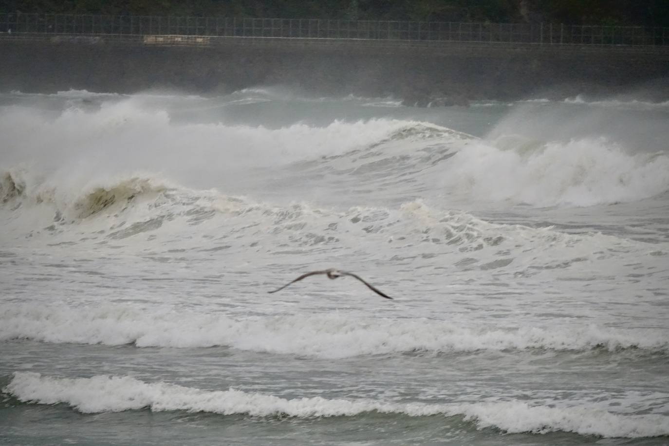 Asturias, en aviso por lluvia, viento y oleaje