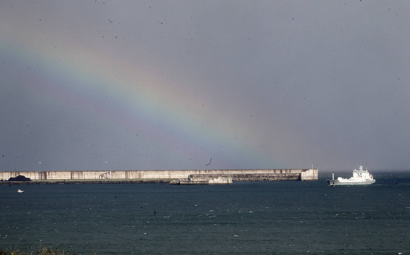 Asturias, en aviso por lluvia, viento y oleaje