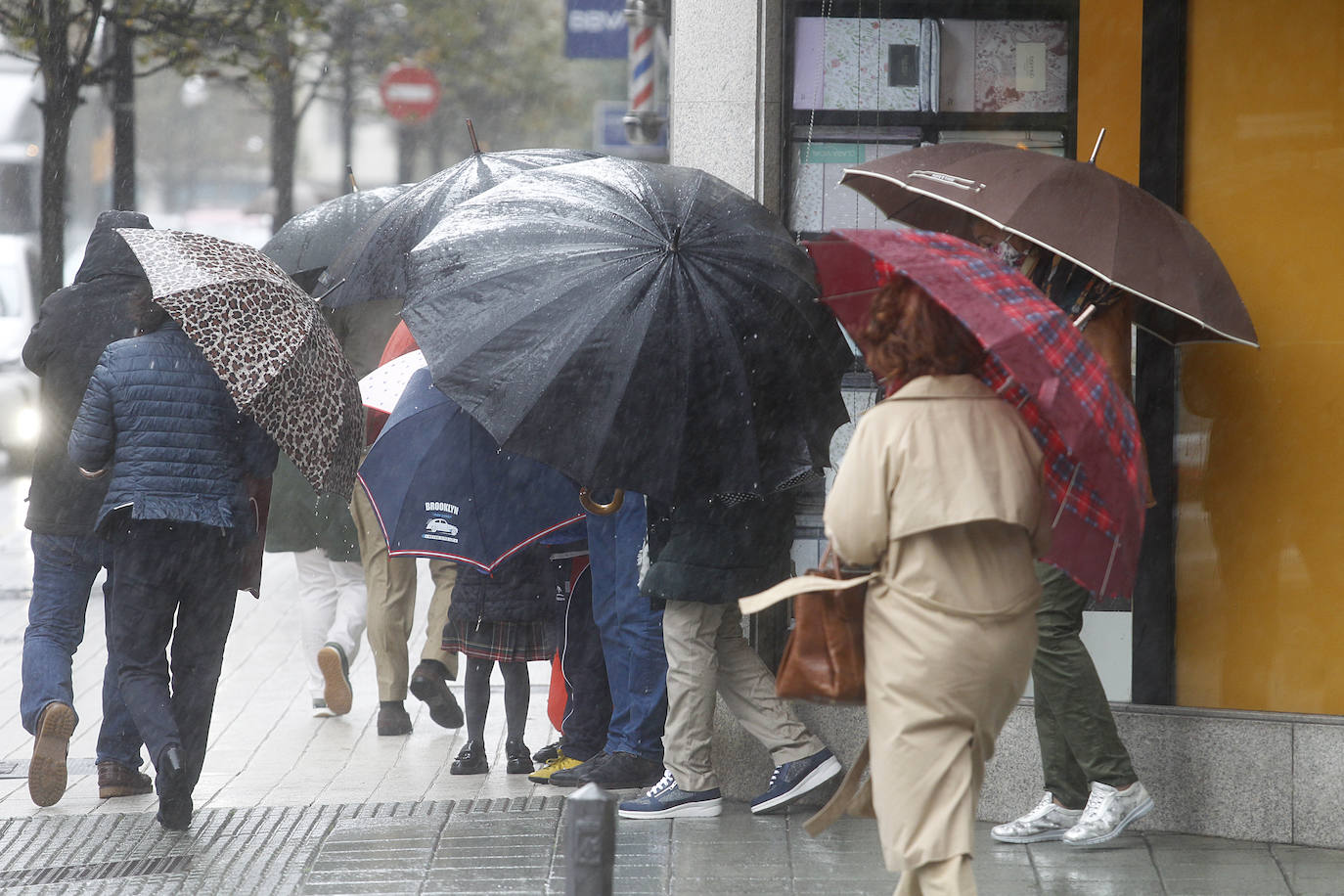 Asturias, en aviso por lluvia, viento y oleaje