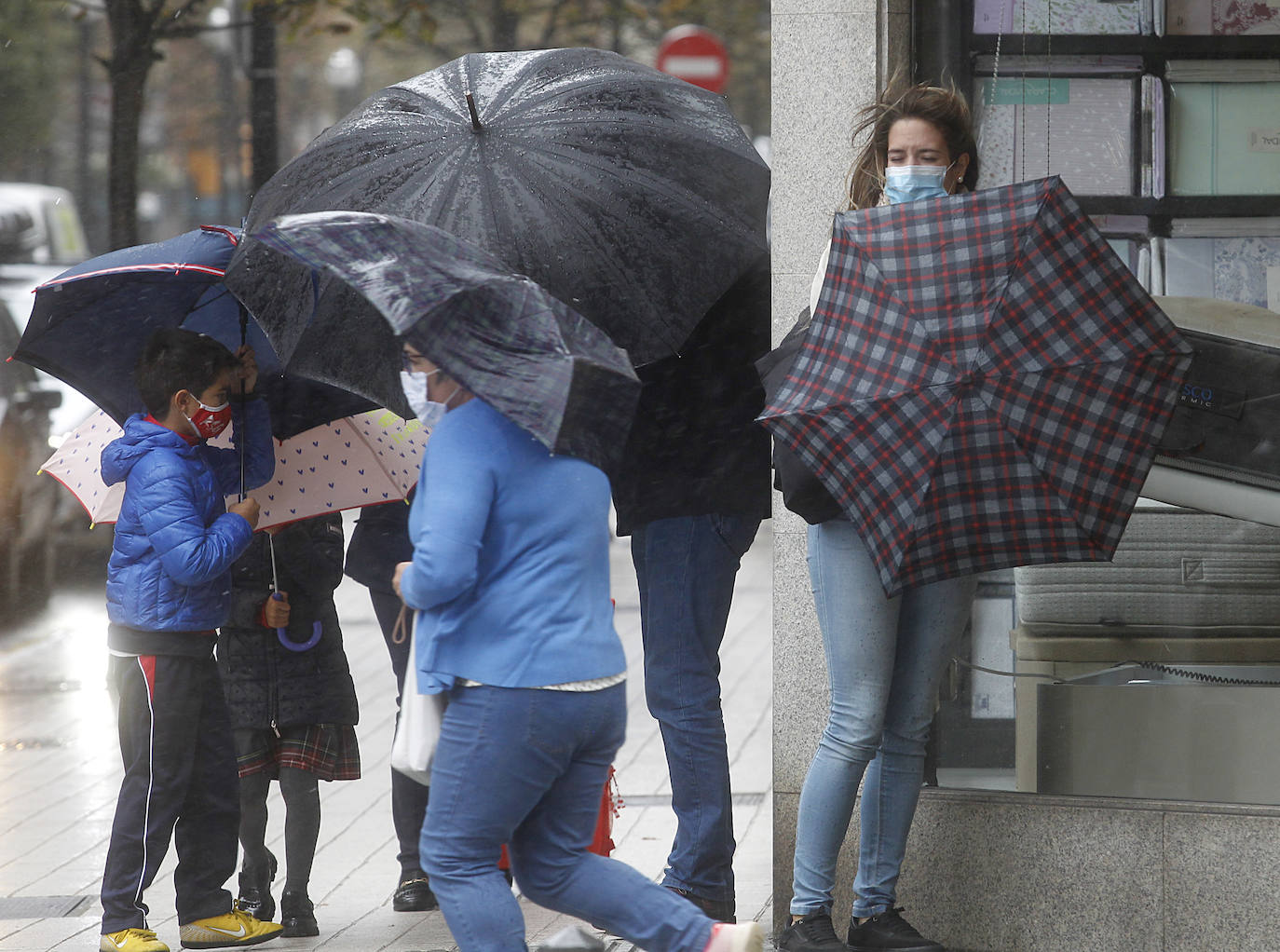 Asturias, en aviso por lluvia, viento y oleaje