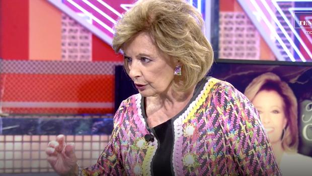 María Teresa Campos amenazó con irse del programa este sábado. 