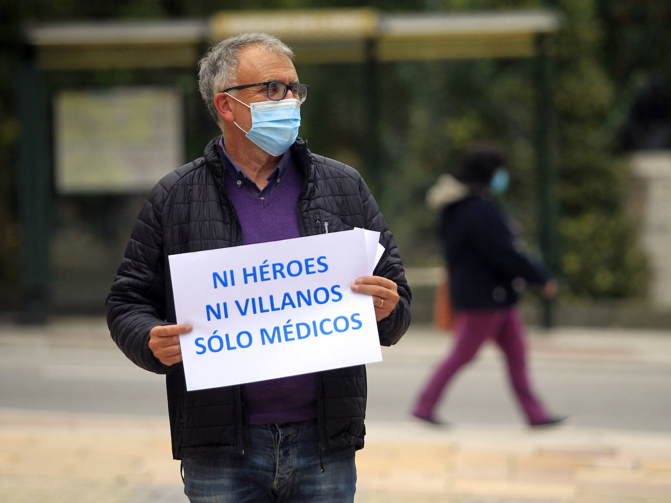 Fotos: Los médicos de los centros de salud urgen medidas