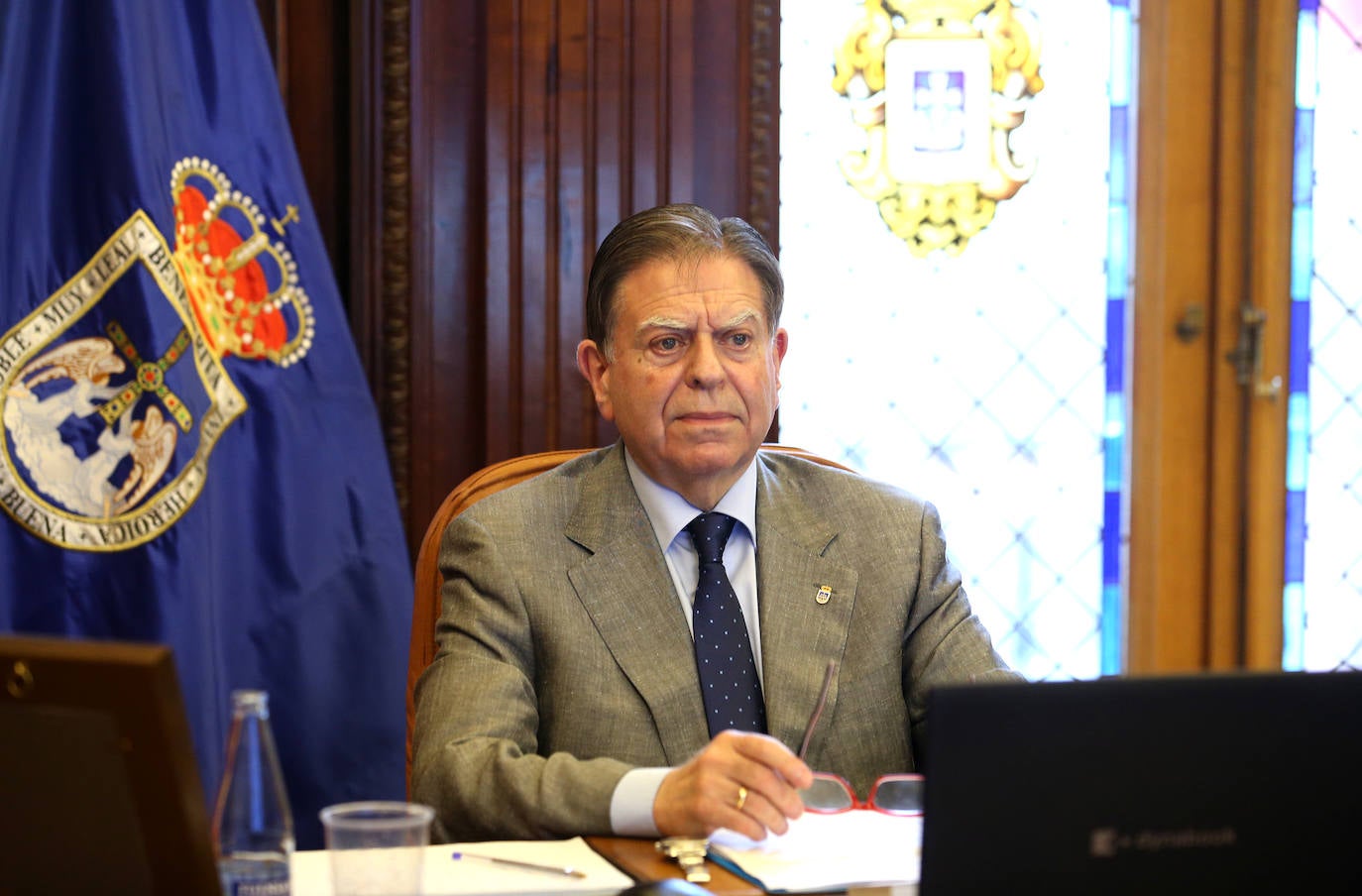 El alcalde de Oviedo, Alfredo Canteli. 