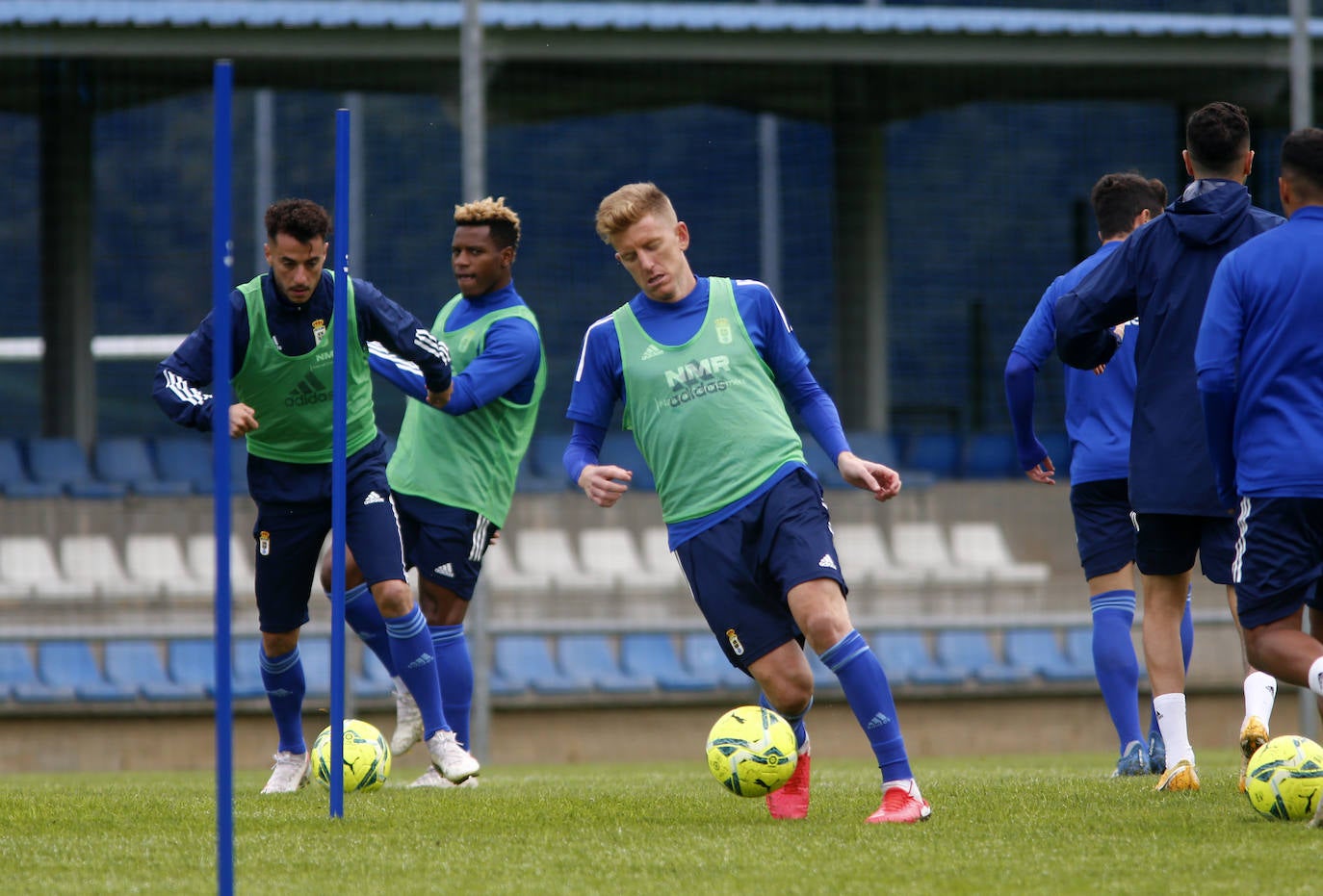 Fotos: Entrenamiento del Real Oviedo (10-10-2020)