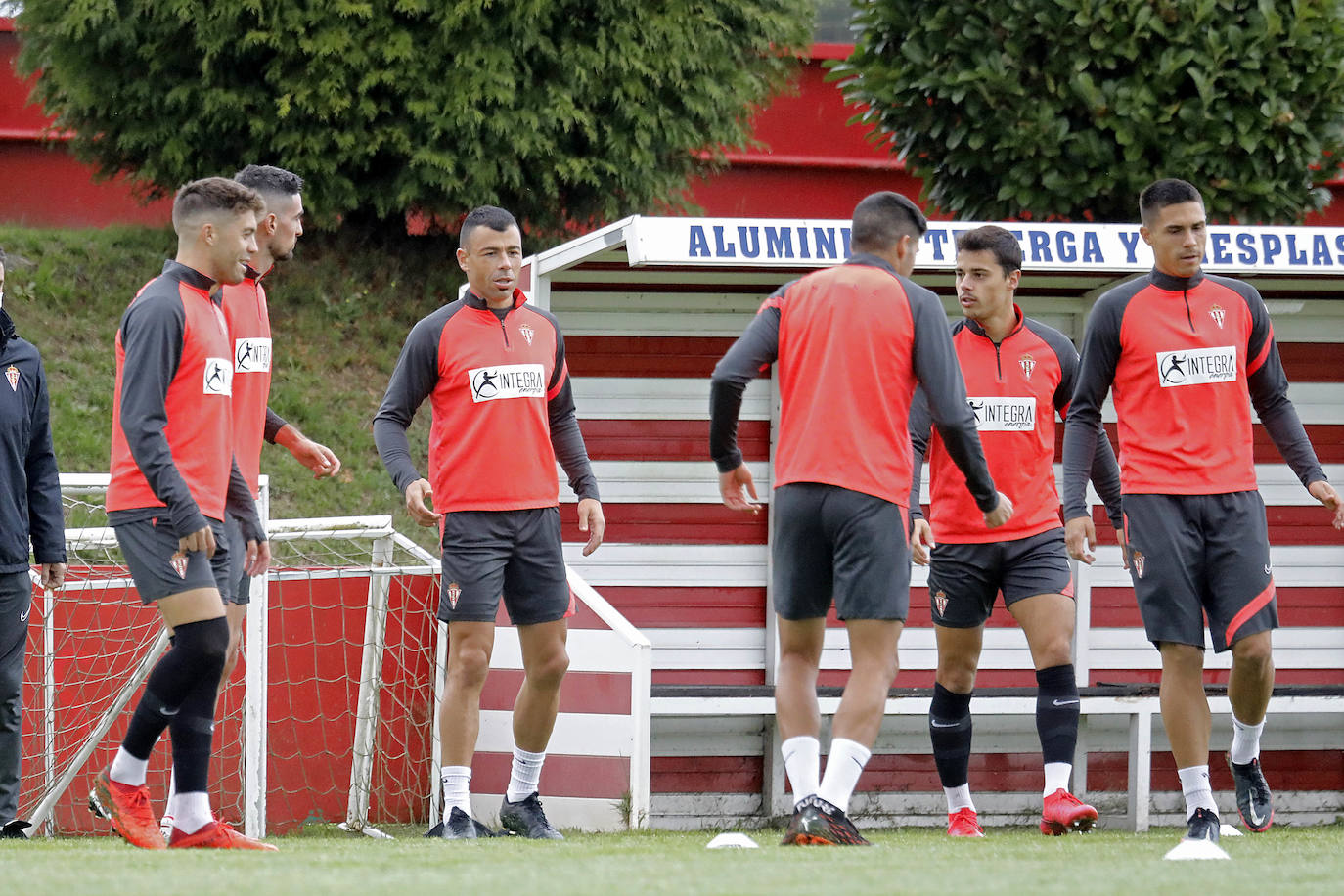 Fotos: Entrenamiento del Sporting (10/10/2020)