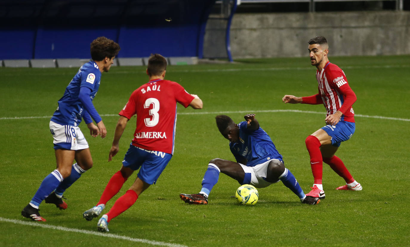 Fotos: Las mejores imágenes del derbi asturiano. Oviedo - Sporting