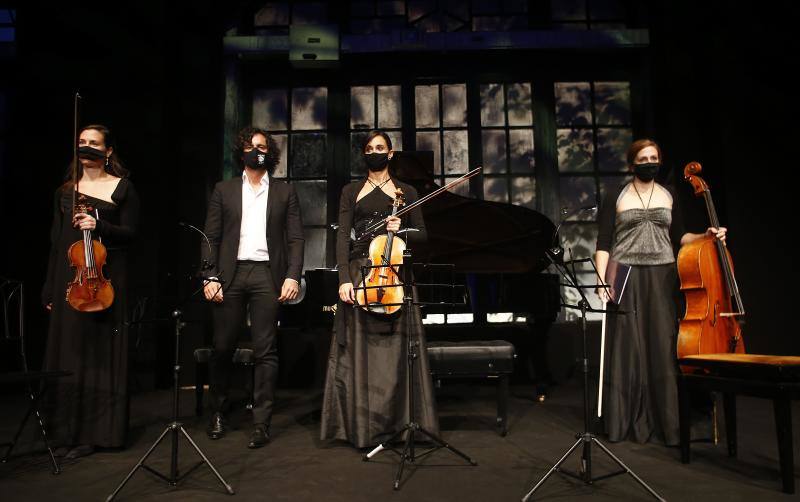 Concierto de Enol Ensemble con un repertorio que incluye piezas musicales compuestas por los galardonados con el Premio Princesa de Asturias de las Artes 2020, John Williams y Ennio Morricone, y adaptadas a un formato de cámara.