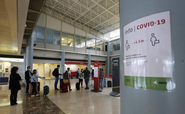 El aeropuerto de Asturias, el menos afectado por la covid