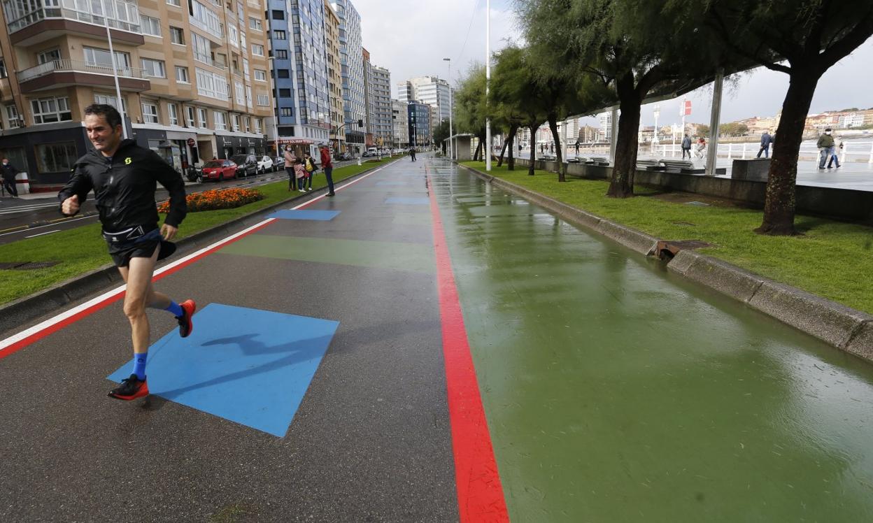 Peatonalización realizada en el Muro. 