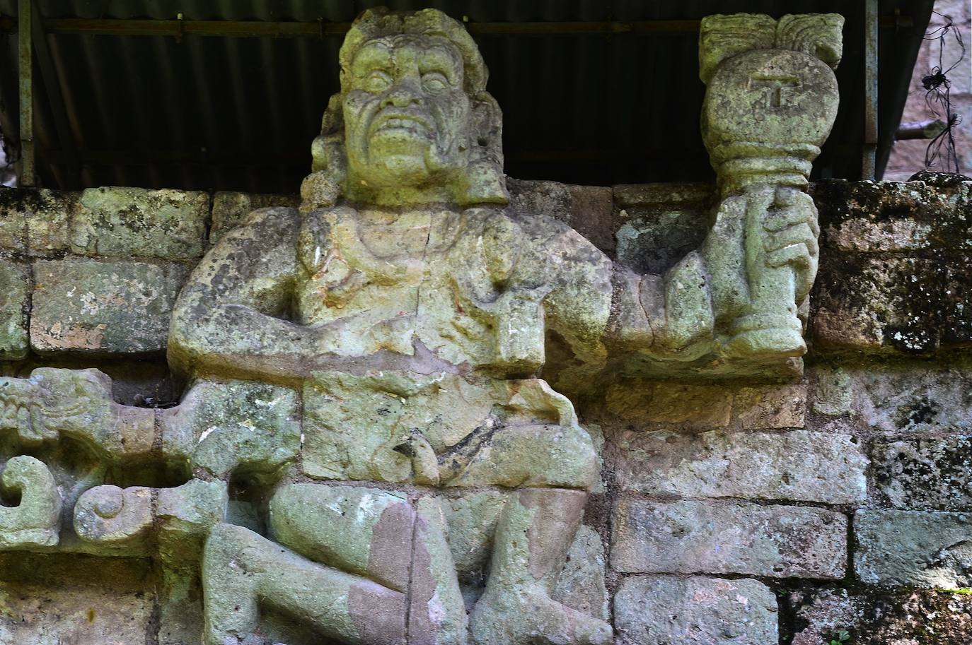 La escalinata de los jeroglíficos es lo que todos quieren visitar del Parque Arqueológico de Copán, un patrimonio mundial de los mayas al oeste de Honduras. Tiene 63 escalones y una altura de 12 metros, se levanta en un bosque localizado a unos 300 km al noroeste de Tegucigalpa. La UNESCO la declaró Patrimonio Mundial en 1980.