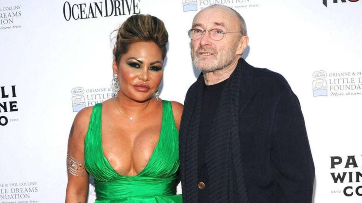 La ex de Phil Collins 'okupa' su mansión