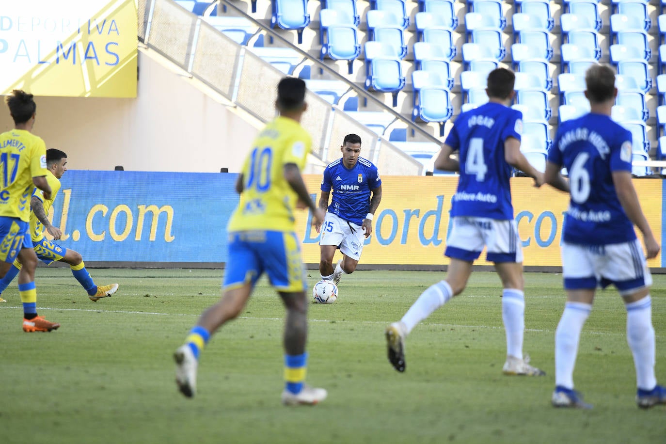 Jugadas del partido disputado este sábado en tierras canarias entre Las Palmas y el Real Oviedo. 