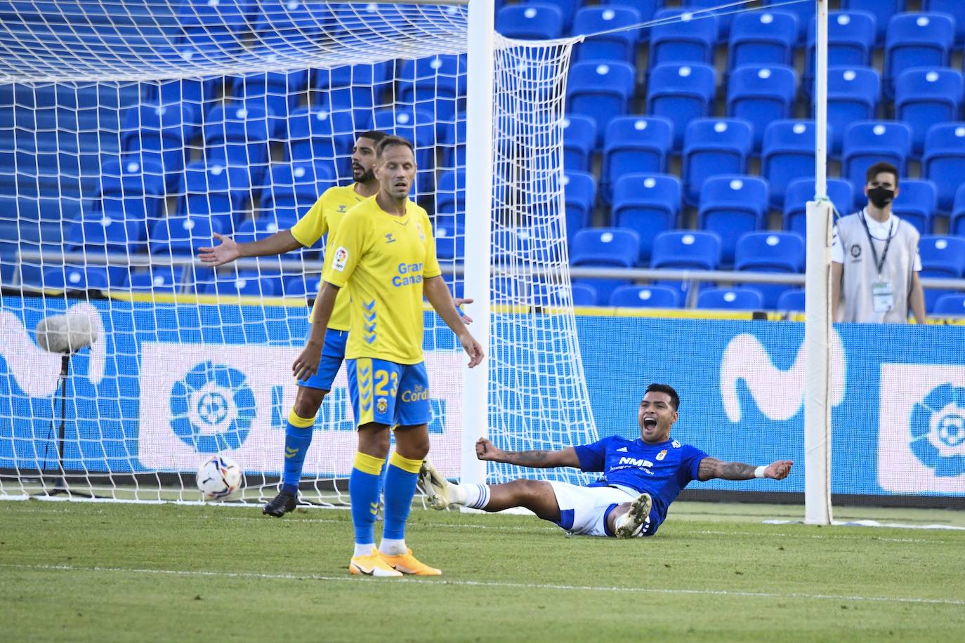 Jugadas del partido disputado este sábado en tierras canarias entre Las Palmas y el Real Oviedo. 