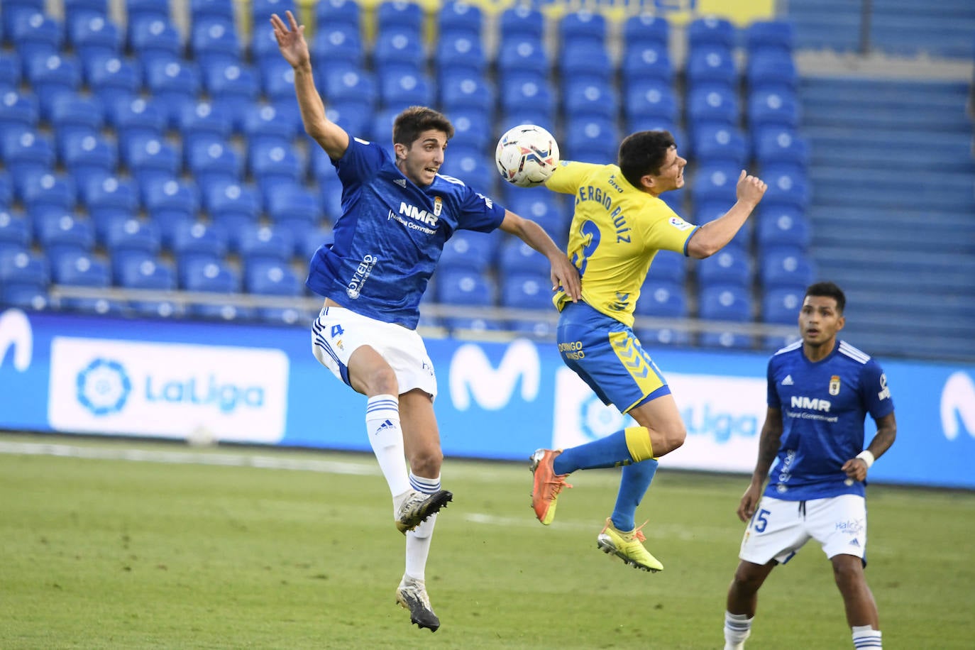 Jugadas del partido disputado este sábado en tierras canarias entre Las Palmas y el Real Oviedo. 