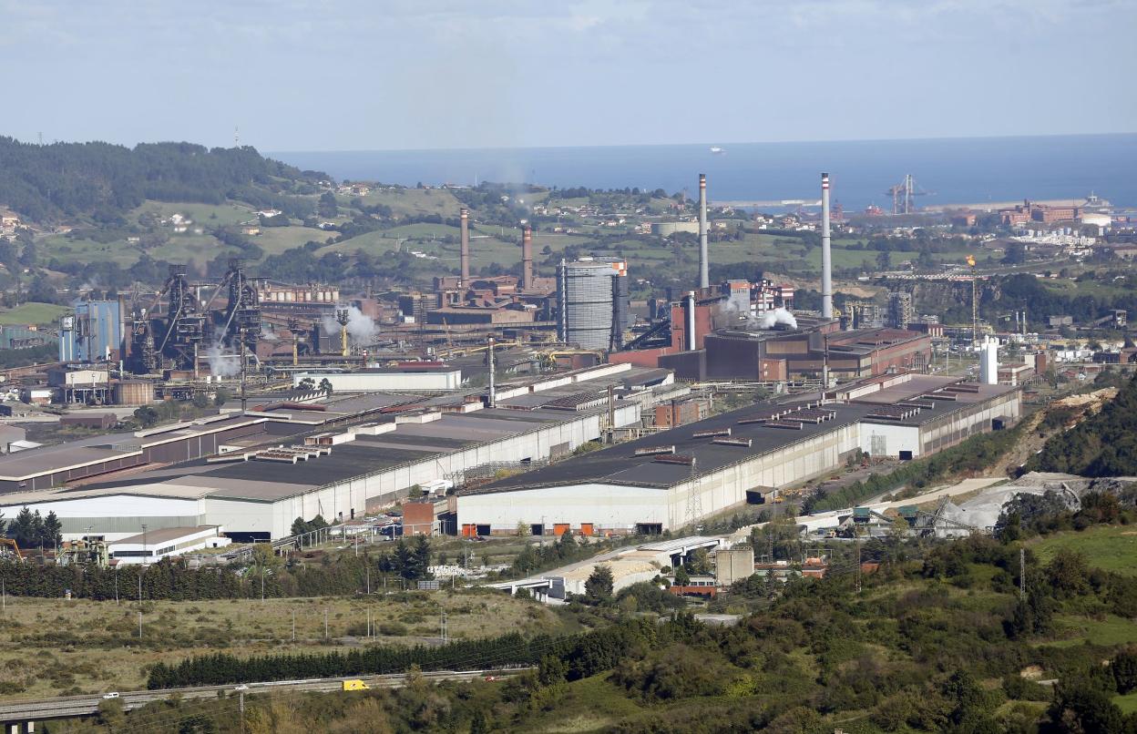Las instalaciones de Arcelor en Asturias están lejos de lograr la plena capacidad. 