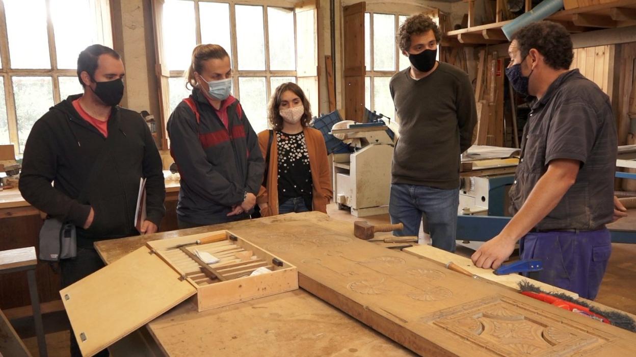 Christopher Mitchell, Belén Rodríguez, María Arquero, Fernando Mora y Julio Zapico. 