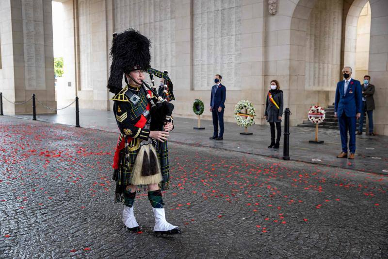 Distintos países europeos, como Francia o Inglaterra, rindieron tributo este miércoles a los combatientes de la Primera Guerra Mundial con motivo del 102 aniversario del armisticio. 