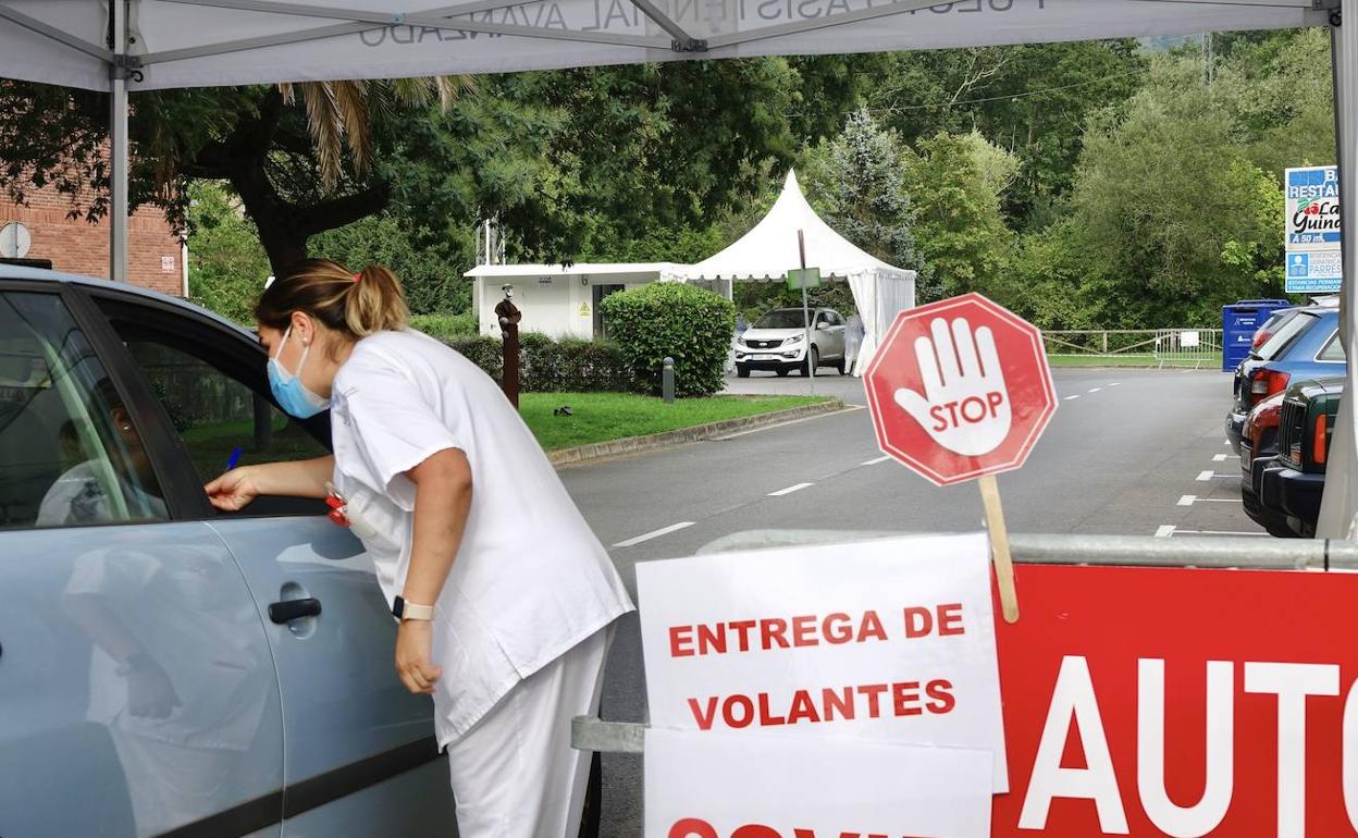 Autocovid en la zona de Oriente.