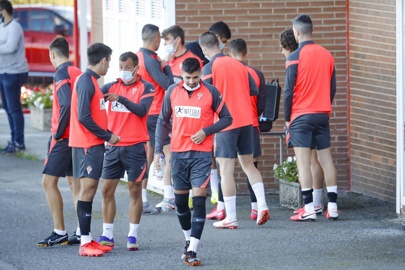 Fotos: Entrenamiento del Sporting del viernes 13-11-20