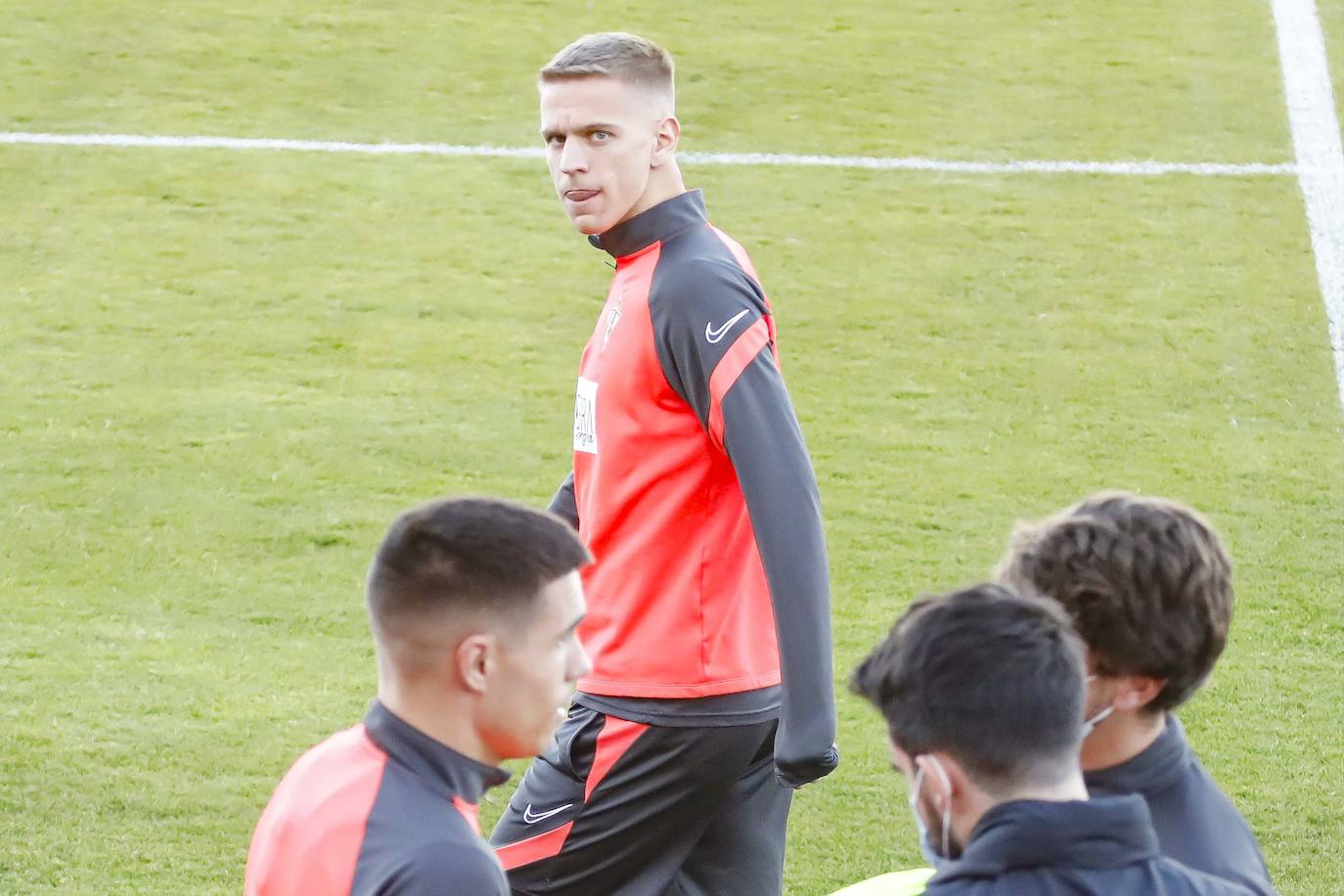 Fotos: Entrenamiento del Sporting del viernes 13-11-20