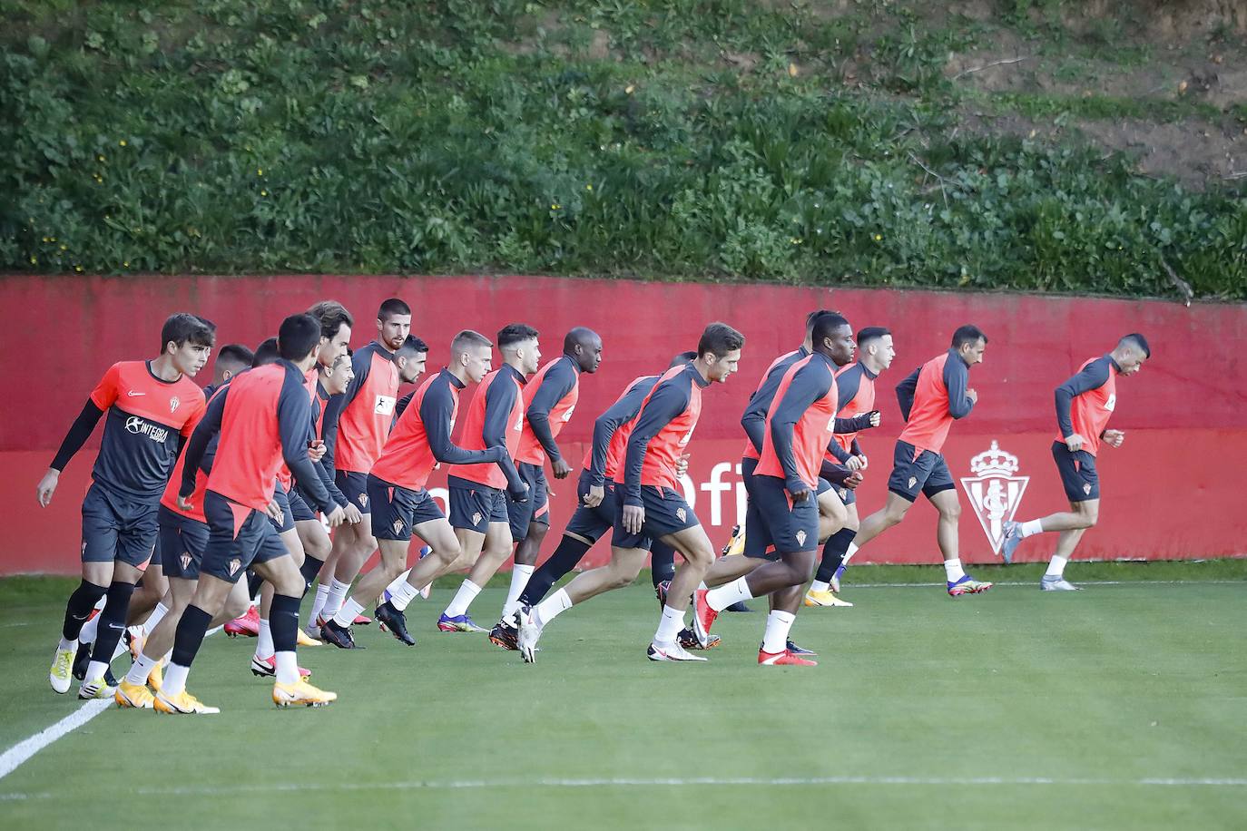 Fotos: Entrenamiento del Sporting del viernes 13-11-20