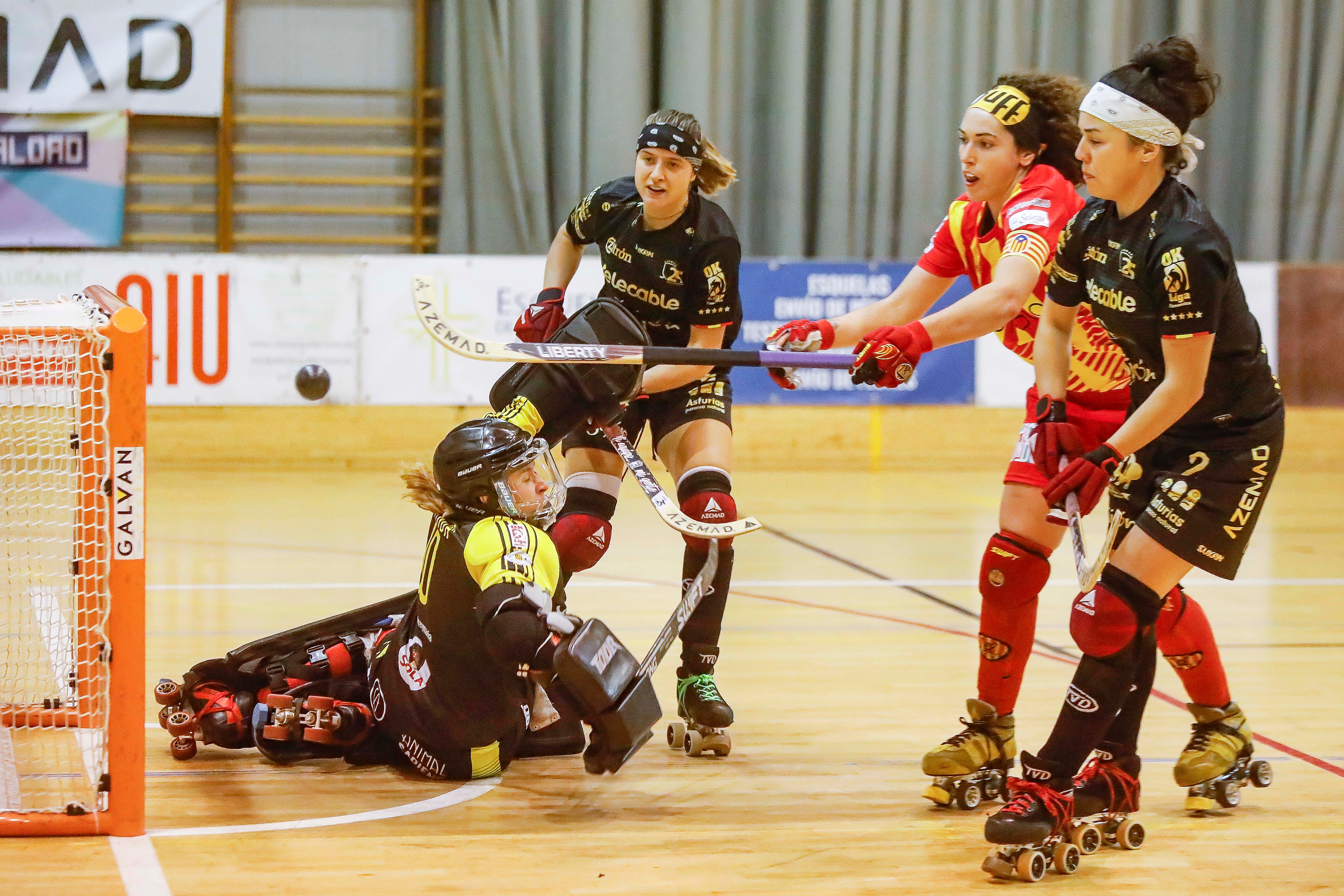 Fotos: Las jugadas del Telecable Gijón contra el Manlleu