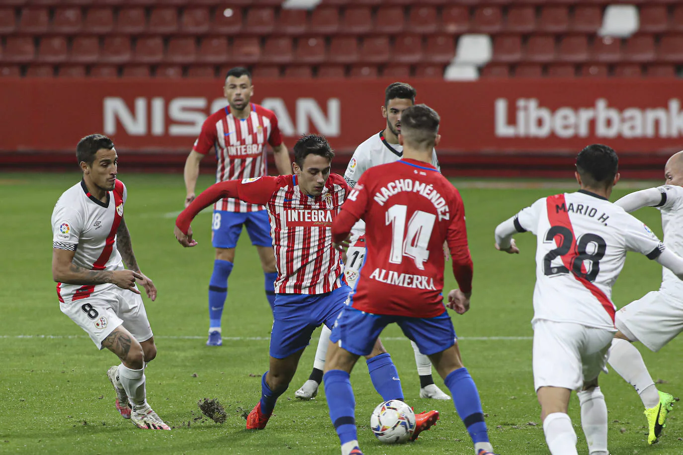 Fotos: Las mejores jugadas del Sporting - Rayo Vallecano