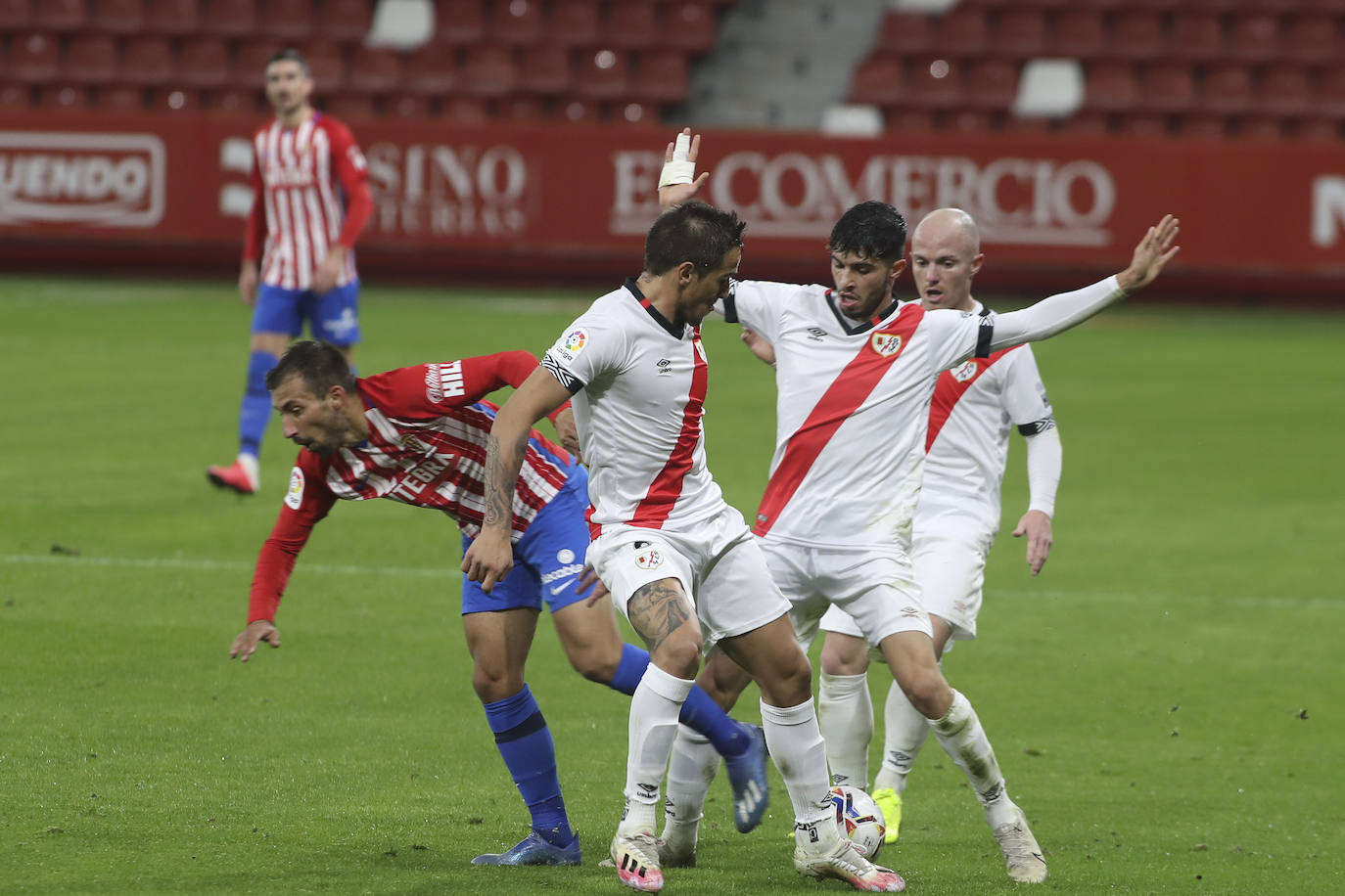 Fotos: Las mejores jugadas del Sporting - Rayo Vallecano