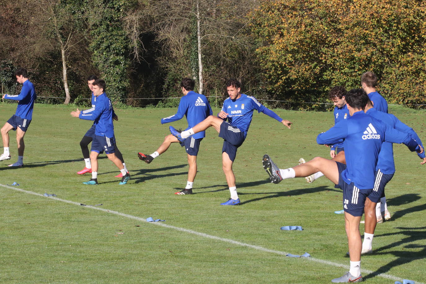Fotos: Entrenamiento del Real Oviedo (17-11-2020)