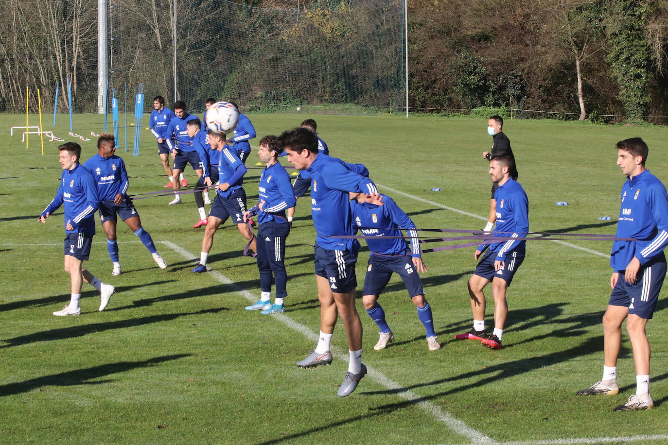 Fotos: Entrenamiento del Real Oviedo (17-11-2020)