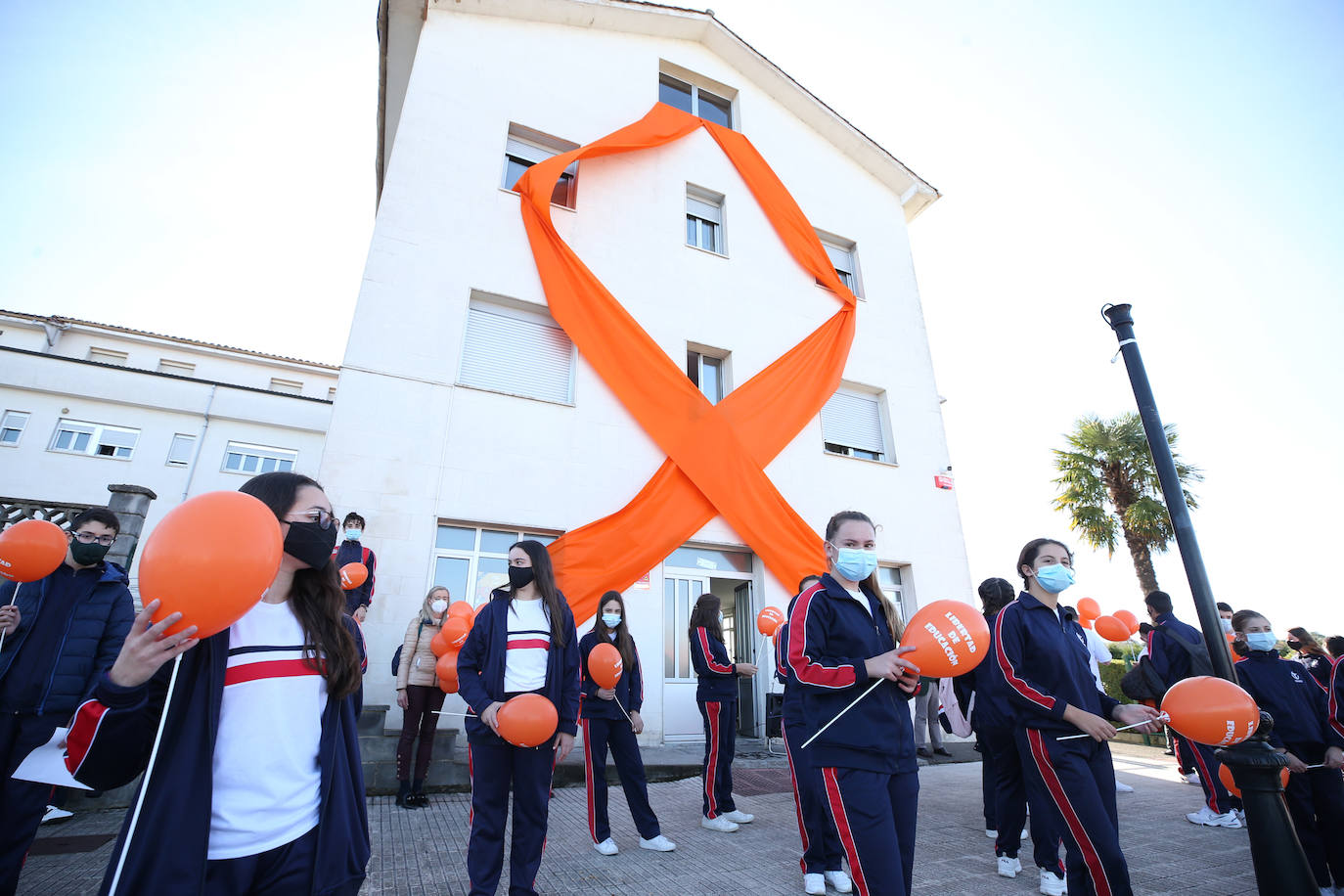 Los escolares ovetenses protestan por la Ley Celaá