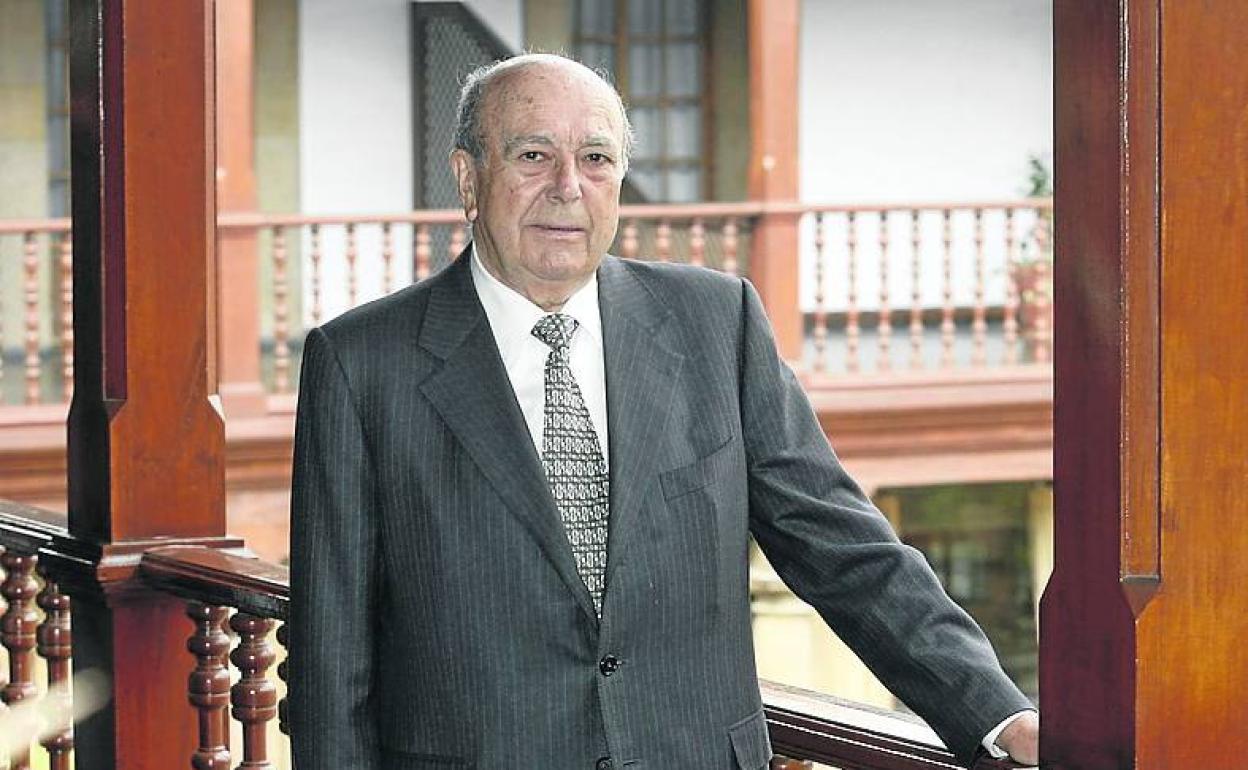 Manuel Lombardero, en Oviedo en 2008. 