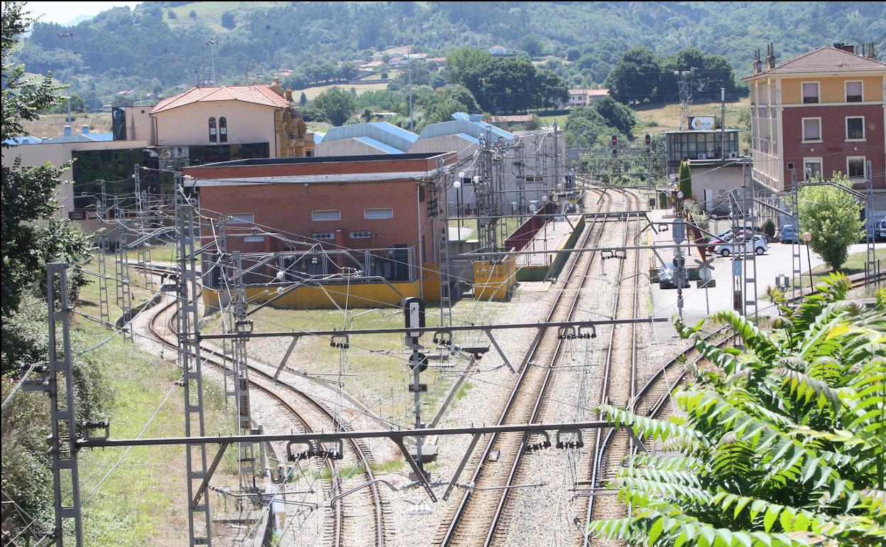 Estación de El Berrón.