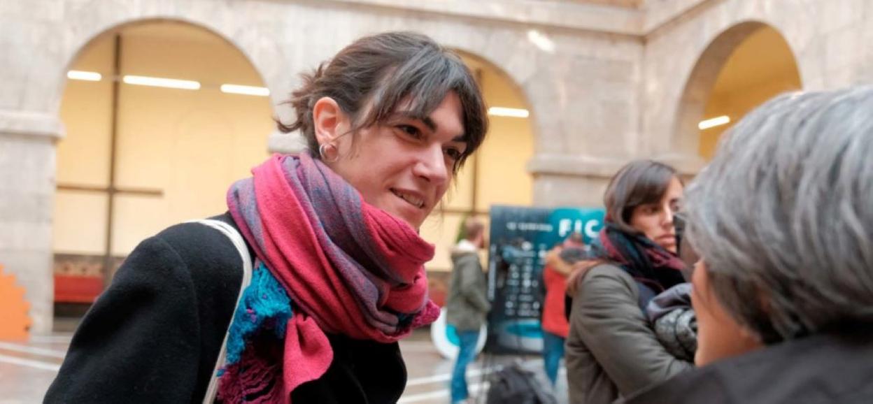 Meritxell Colell, el año pasado, a su paso por el festival de cine gijonés. 