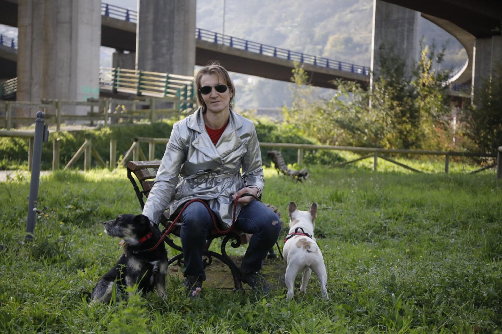 Laura Darriba, amiga de Susana Criado, en Mieres, donde reside. 