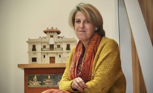 Sandra Cuesta, alcaldesa de Colunga