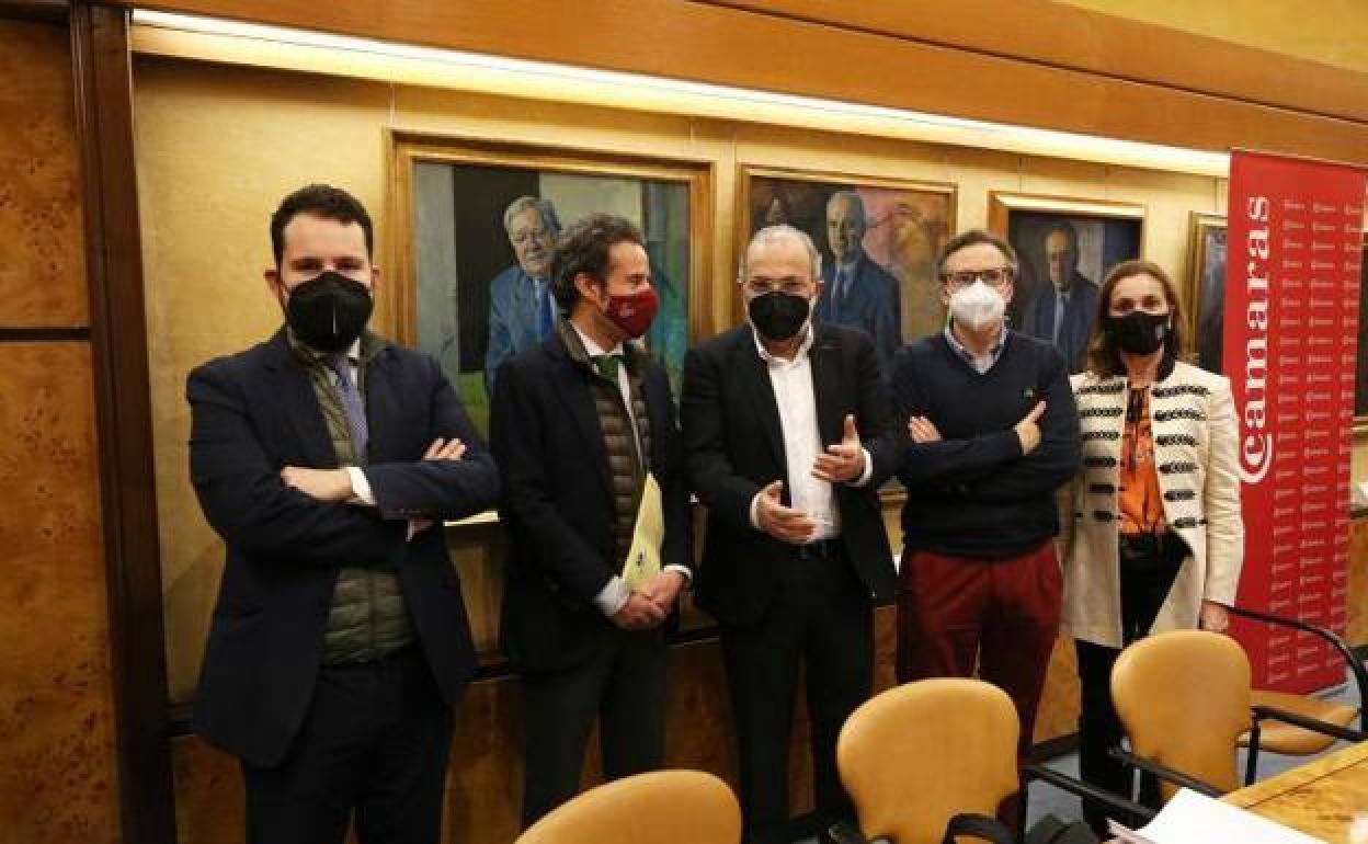 Reunión de este jueves en Oviedo.