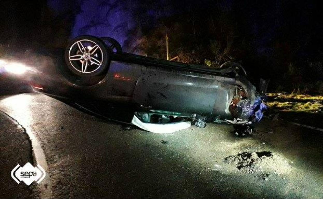 Estado en el que quedó el vehículo accidentado