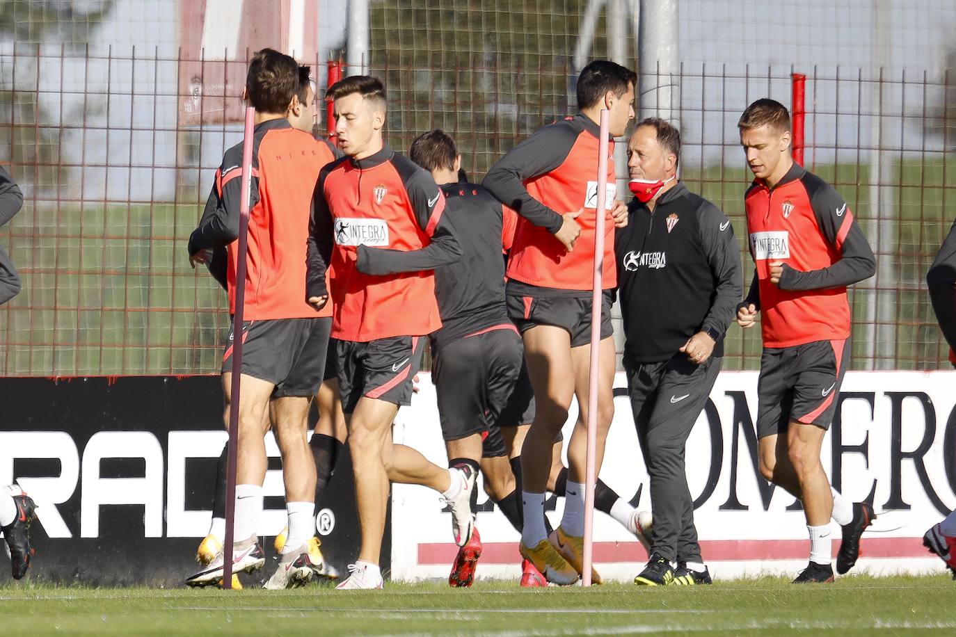 Los rojiblancos preparan su próximo partido ante Las Palmas