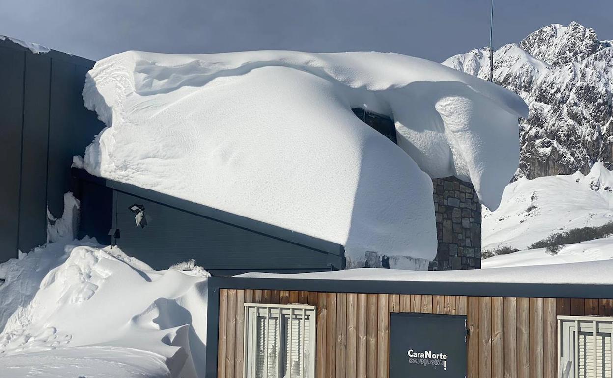 «Ha sido tremenda la nevada caída en Fuentes de Invierno»